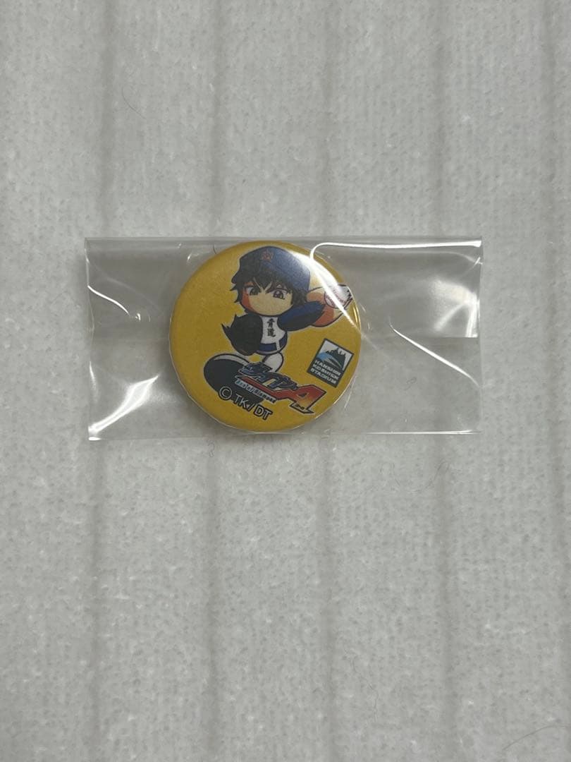 ダイヤのA パワプロコラボ 沢村栄純 缶バッジ