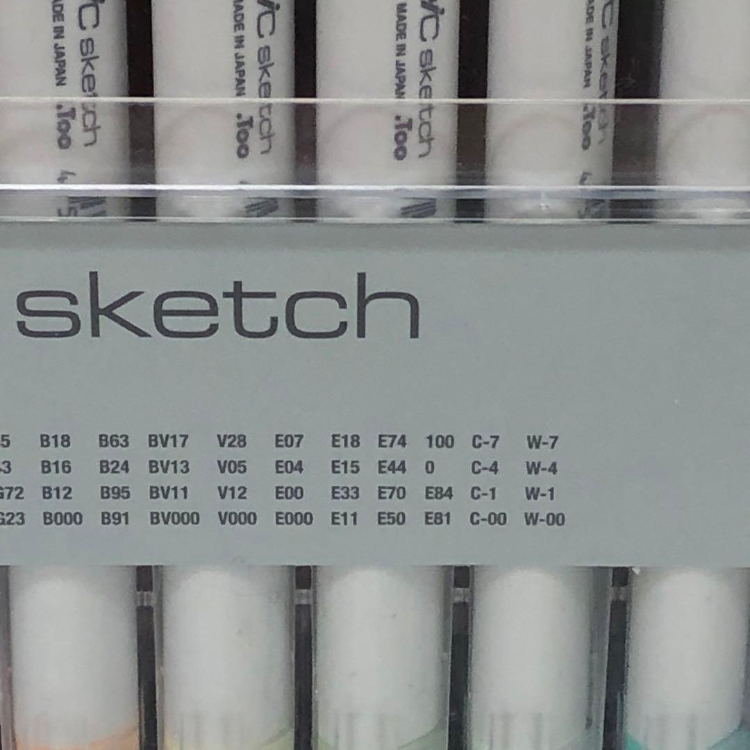 g573-29 コピック　スケッチ　144本　まとめ売り　大量　72色