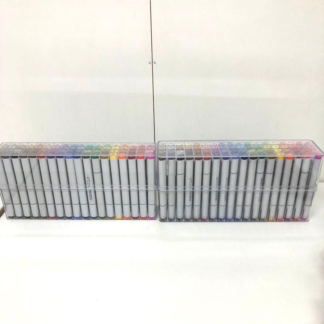 g573-29 コピック　スケッチ　144本　まとめ売り　大量　72色