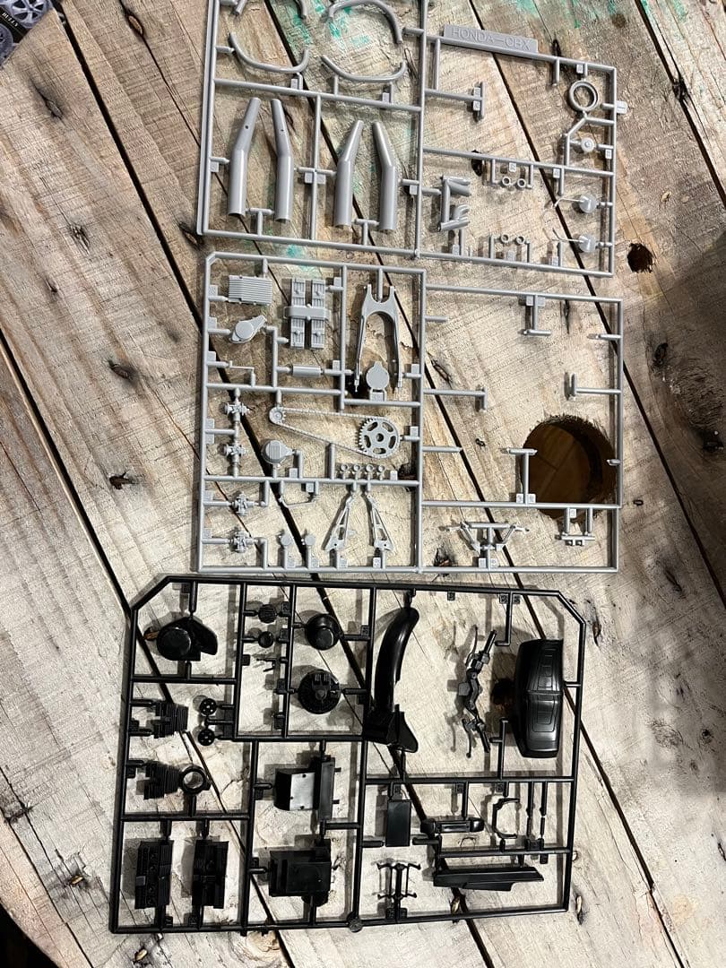 当時物　cbx400f プラモデル