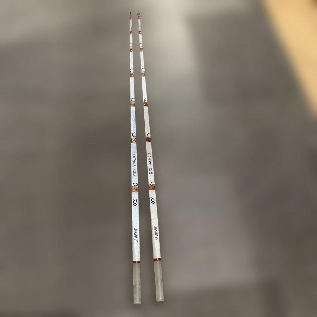 Daiwa Crystia 28.5SS ワカサギ竿2本セット