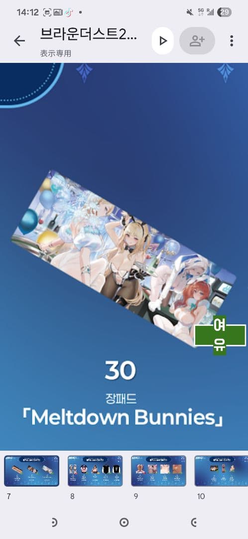 韓国 ブラウンダスト browndust2 AGF デスクマット