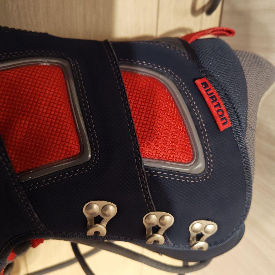 ✨️美品✨️Burton スノーボードブーツ ネイビー/レッド