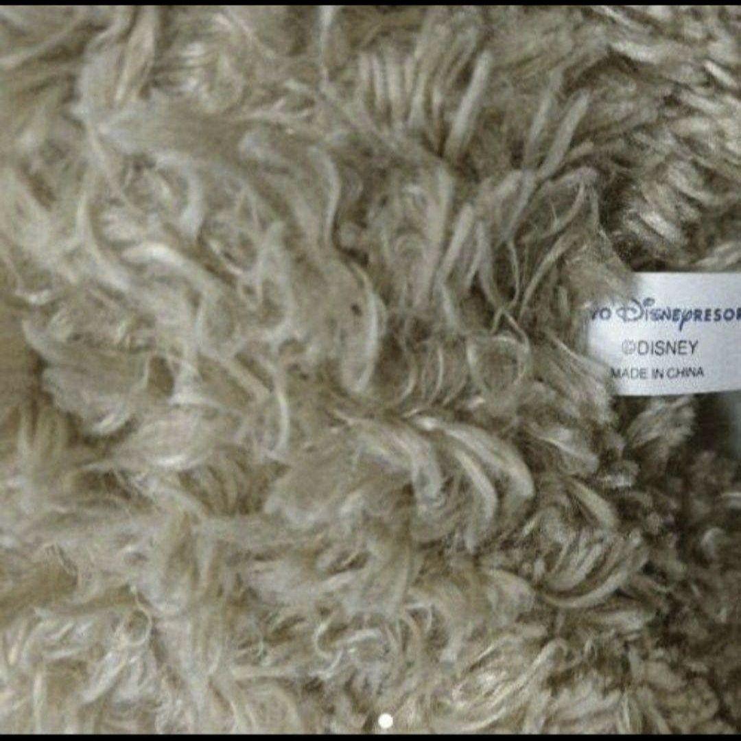 初期 青黒文字 中国製 ビーズ 旧毛 ダッフィー Sサイズ