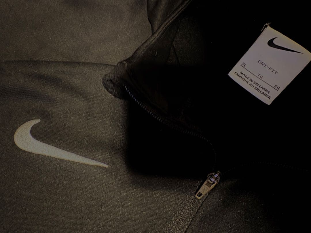 鹿島アントラーズ【NIKE移動着】黒XL ハーフジップ支給品非売品