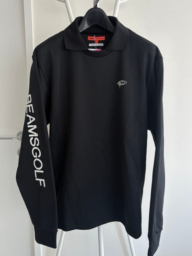 【新品】BEAMS GOLF 襟付き スウェット プルオーバー Lサイズ