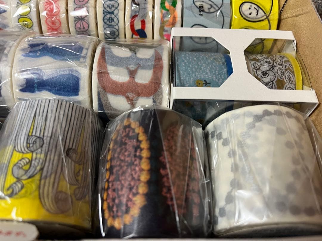 mtマスキングテープ　ミナペルホネン　まとめ売りring/neon smile