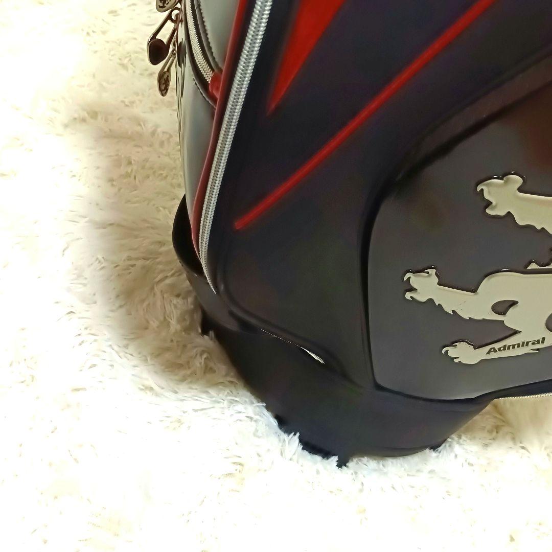 【未使用品】Admiral　GOLF　ゴルフ　キャディバッグ　訳あり　フード付き