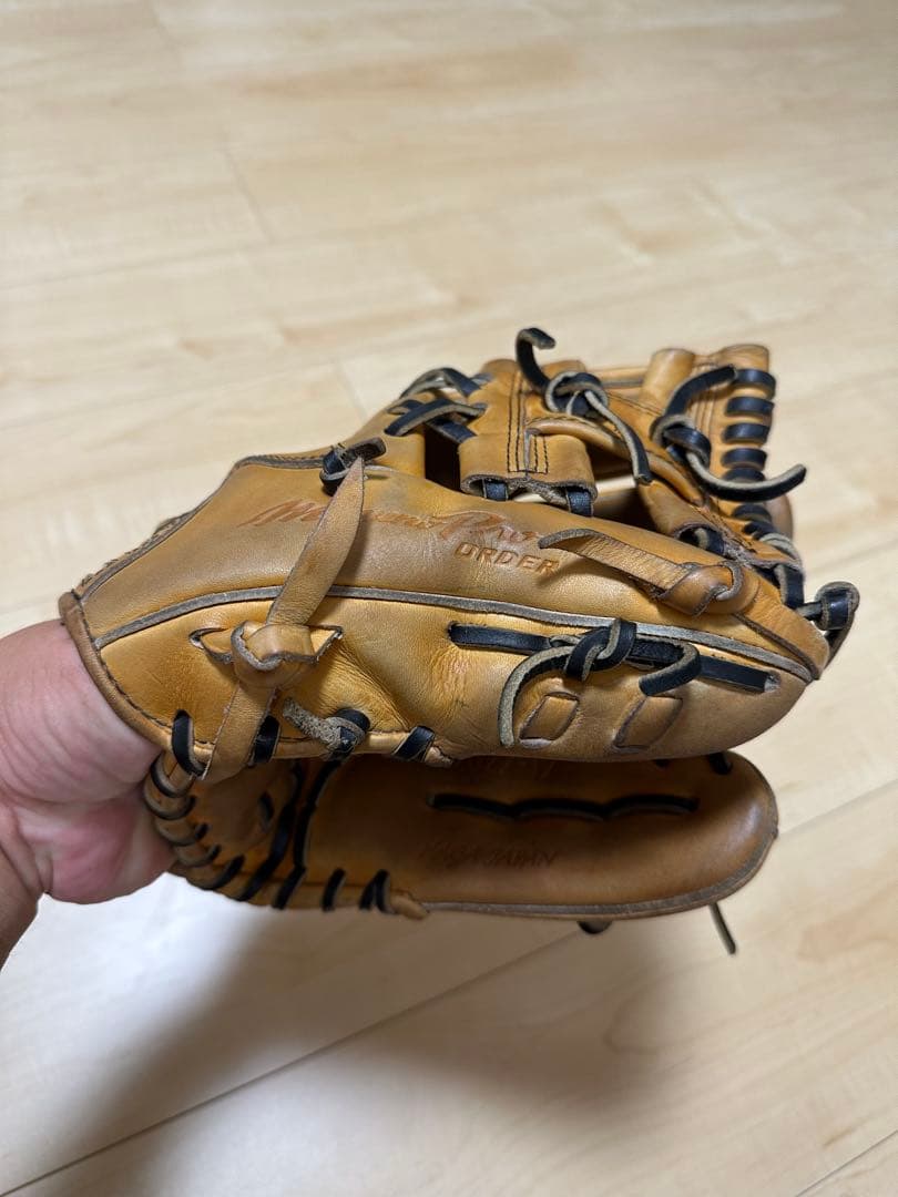 Mizuno Pro 硬式用オーダーグラブ　内野手用 坂本型　波賀ジャパン