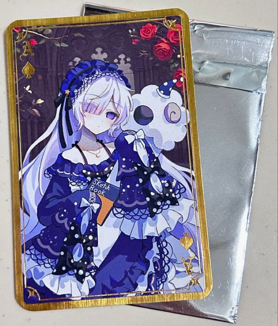 バ*ク様 魔法少女ノ魔女裁判　まのさば　weplay特典カード　夏目アンアン