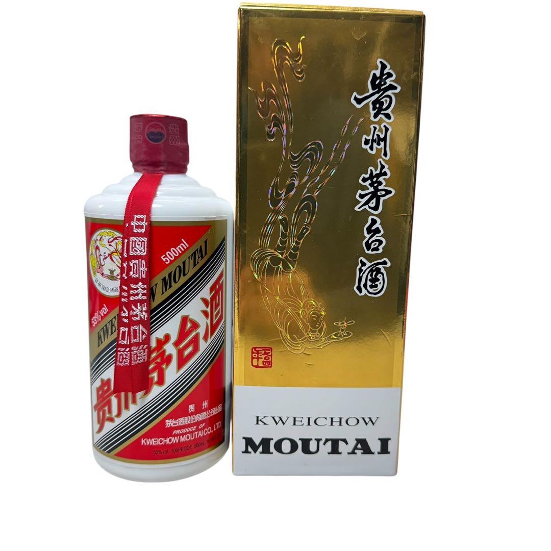 未開栓 貴州茅台酒 MOUTAIマオタイ酒 53%vol 500ml 2022