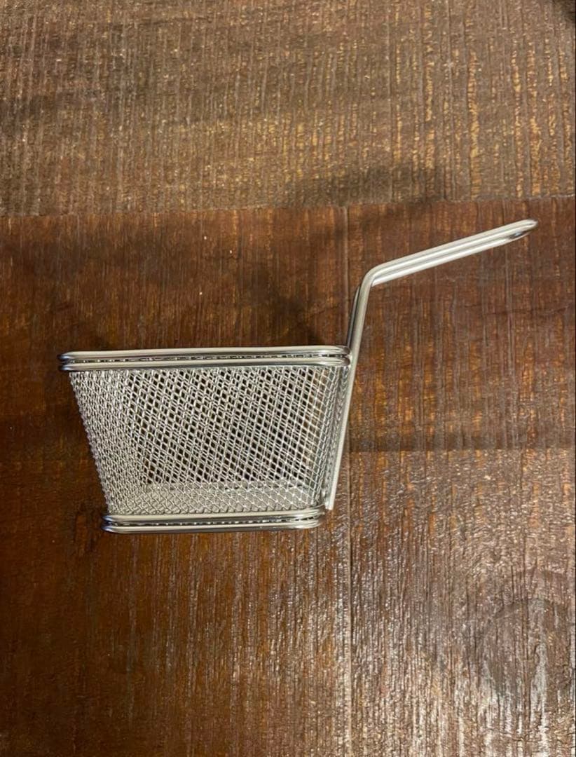 【10/19日曜まで】4つ)ステンレス製四角形ストレーナー　【新品未使用】