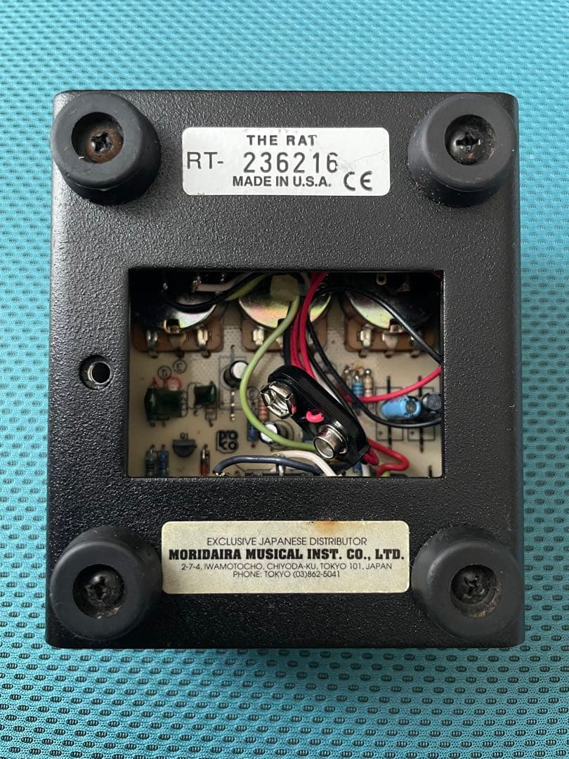 使用期間短く美品❗️Pro Co RAT USA製エフェクター 元箱付き