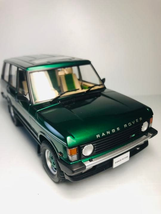 クラシックレンジローバー　アーデングリーン　アオシマ1/24