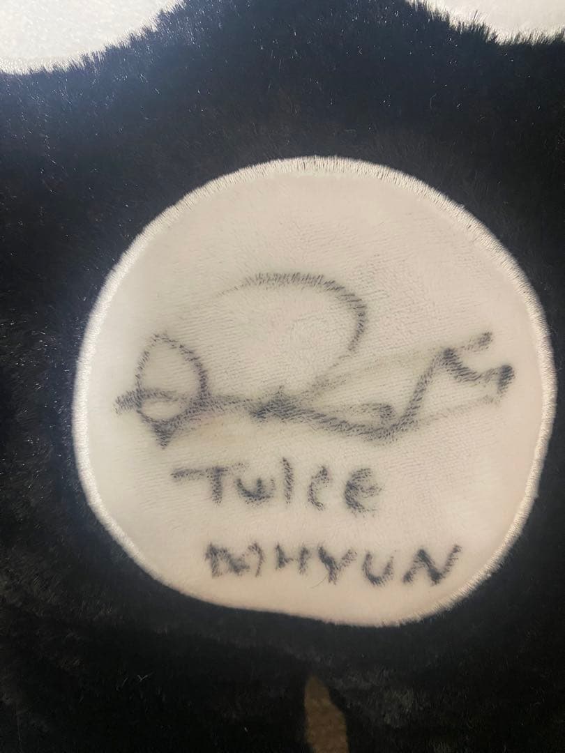 【本物】TWICE グッズ　ダヒョン直筆サイン　ぬいぐるみ abemaTV