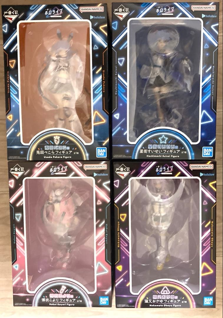 一番くじ　ホロライブ　Cyberpunk Style フィギュア コンプセット