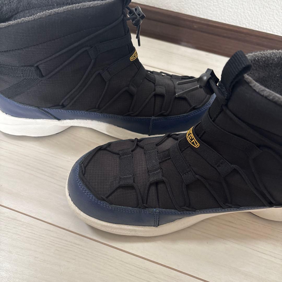 KEEN スノーブーツ ブラック/ネイビー