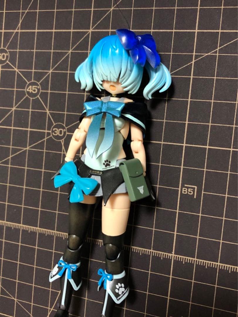 メガミデバイス PUNI☆MOFU マオ 目隠れ魔法使い見習いVer.