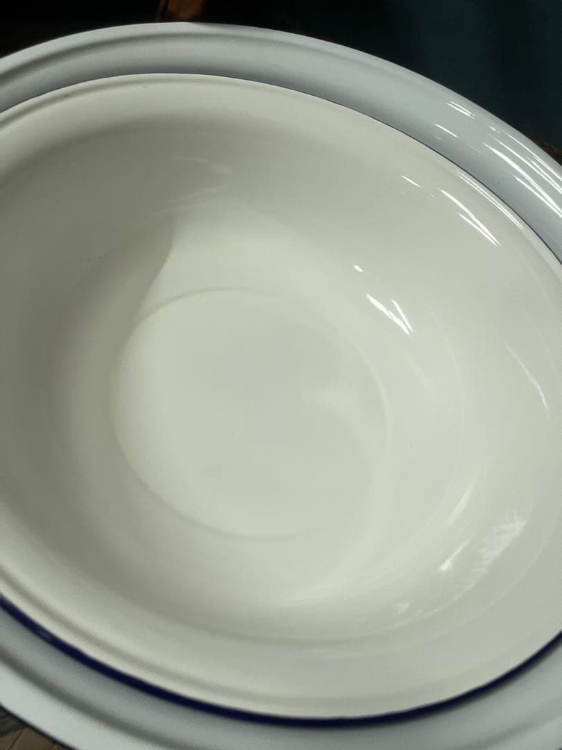 超希少 超特大 ホーロー タライ ベビーバス セット インテリア アンティーク