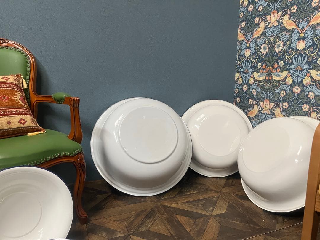 超希少 超特大 ホーロー タライ ベビーバス セット インテリア アンティーク