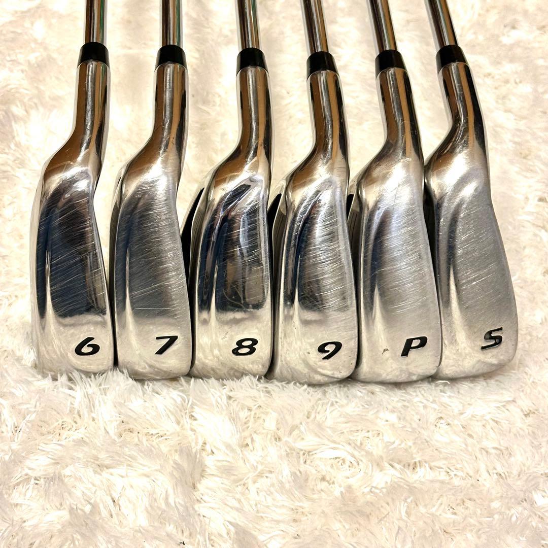 希少✨WORLD EAGLE F-01α✨レフティ✨アイアン6本✨100切り