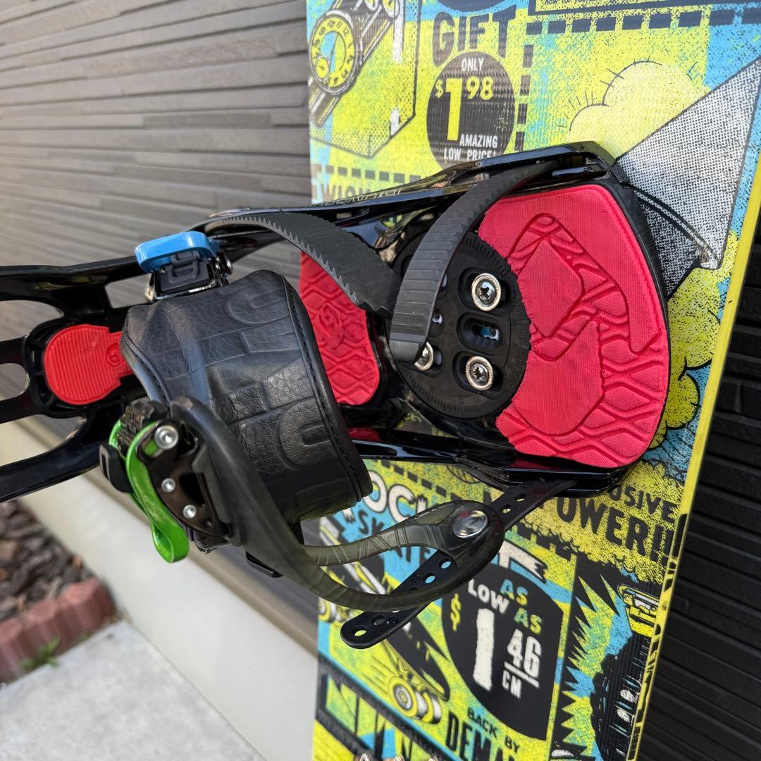 NITRO Demand 146cm Salomonビンディングセット