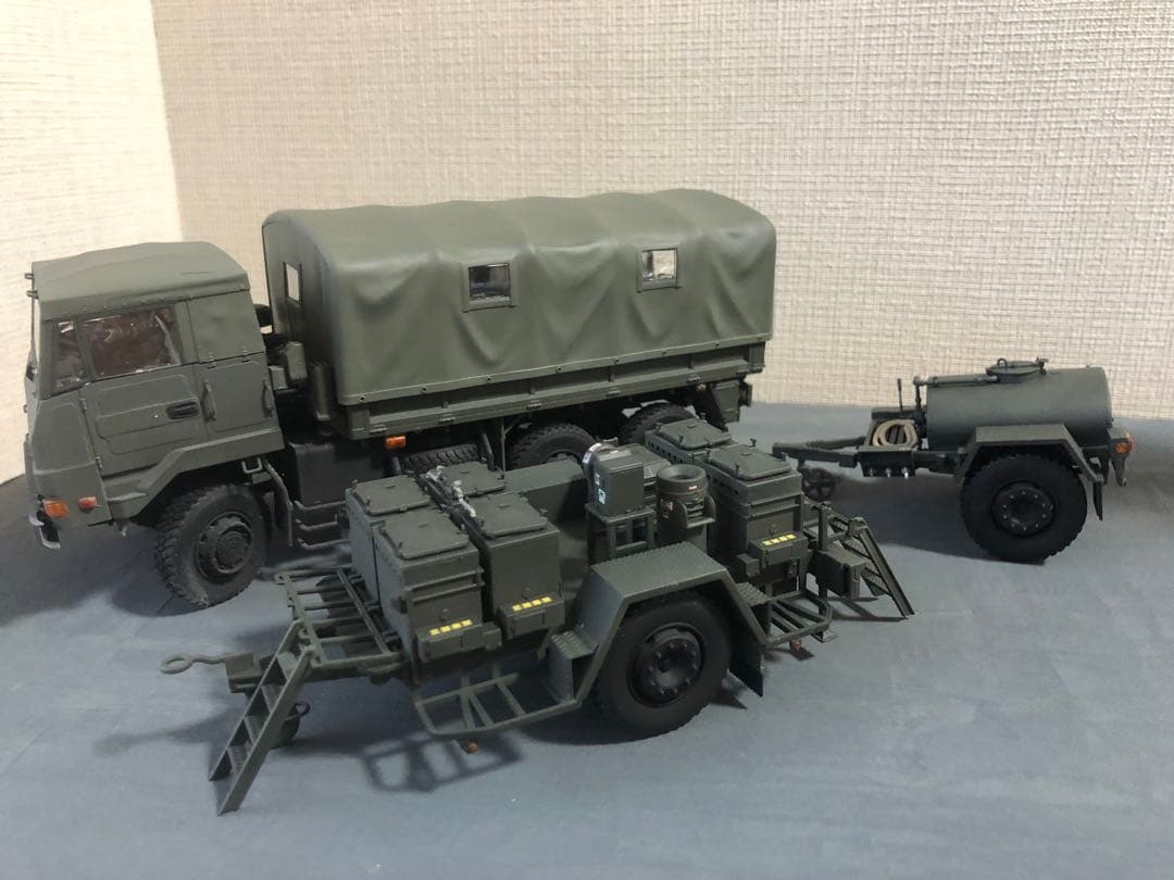 陸上自衛隊　73式大型トラック　プラモデル