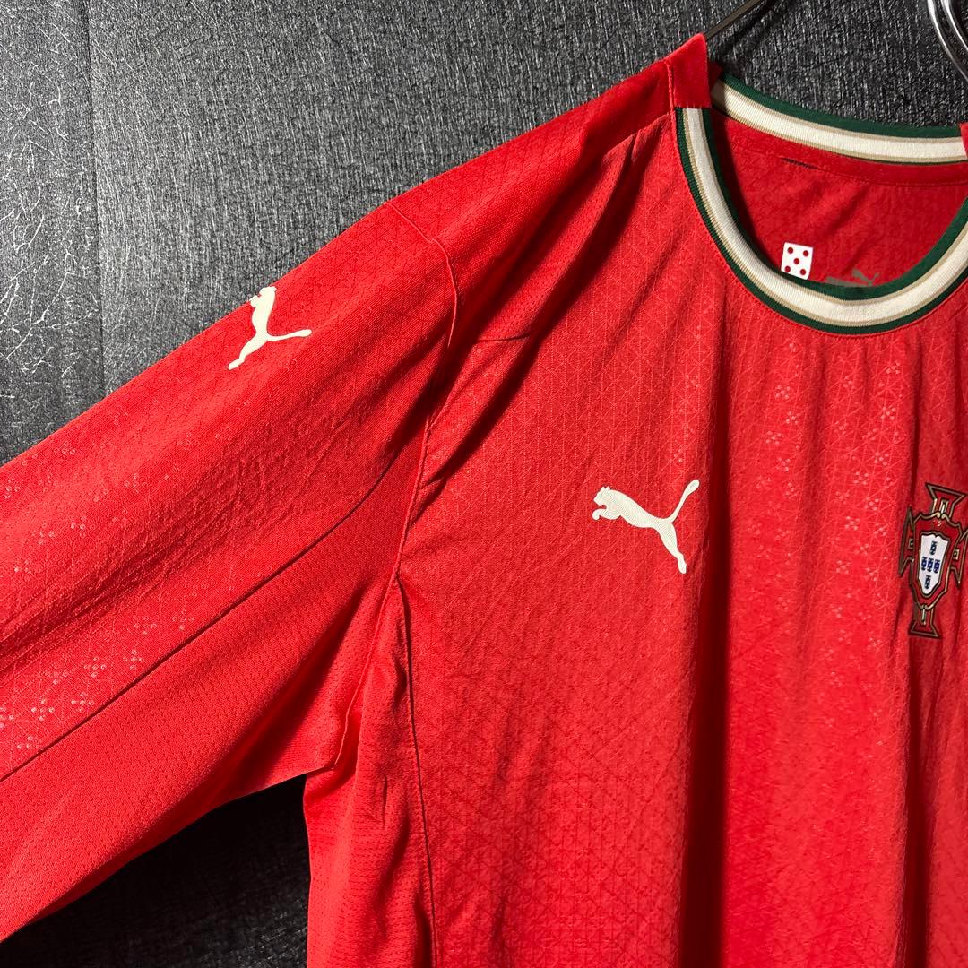 【★ポルトガル】 PUMA 古着 サッカー メンズ ユニフォーム 長袖 2XL