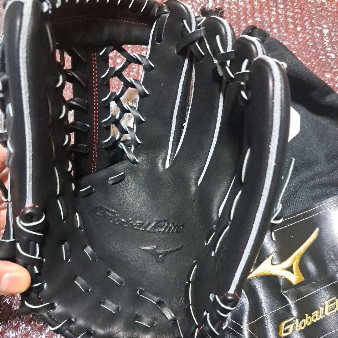 タグ付き未使用　硬式グローブ ミズノ黒