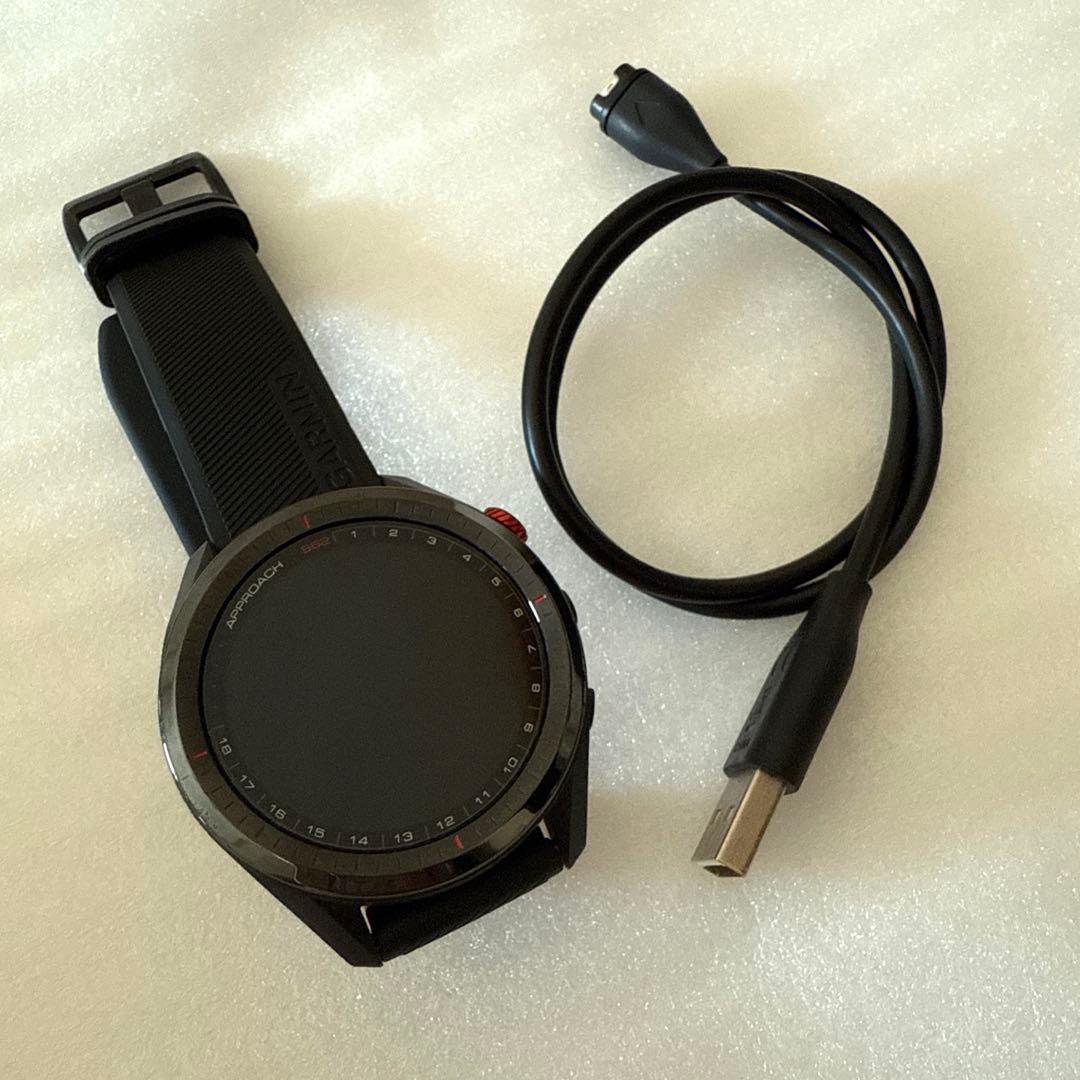 半額以下⭐︎Garmin Approach S62 ブラック　ゴルフGPSウォッチ