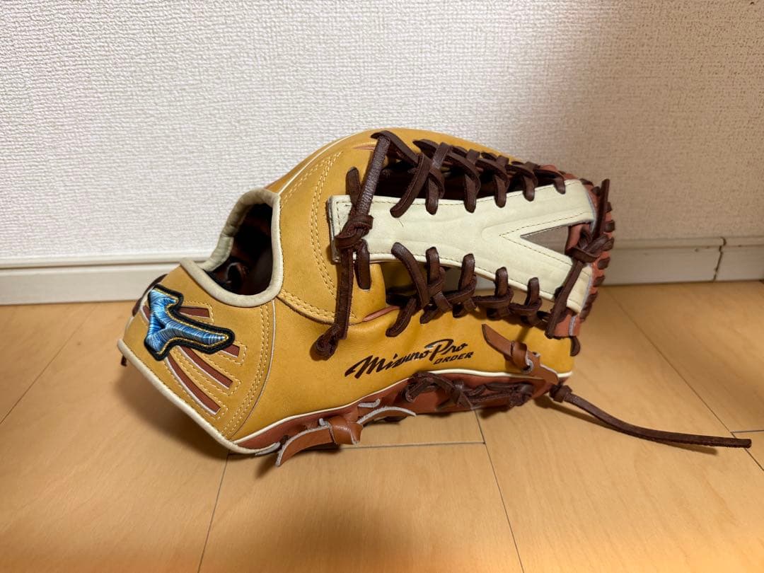 ダイバーシティブルー　ミズノ　ミズノプロ　軟式オーダー　外野手用　高橋由伸モデル