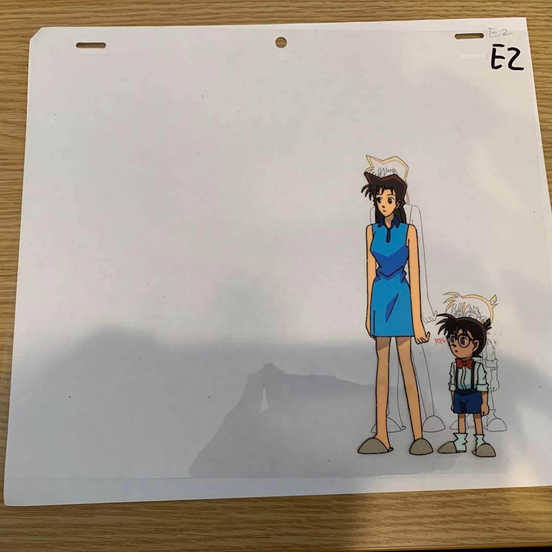 名探偵コナン セル画 江戸川コナン＆毛利蘭