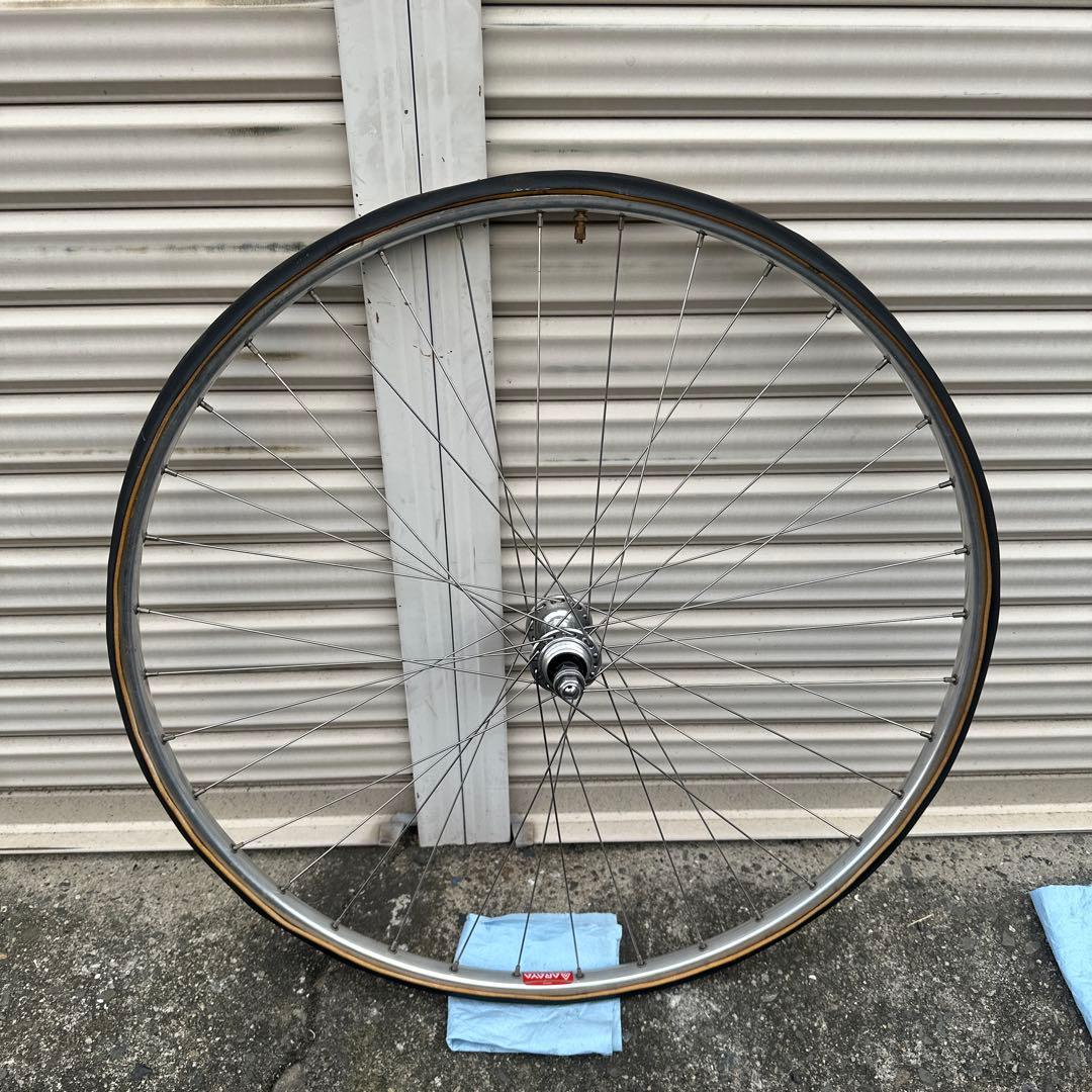 シマノ　デュラエース　アラヤ　njs 完組ホイール ゴールド シルバー ブラック