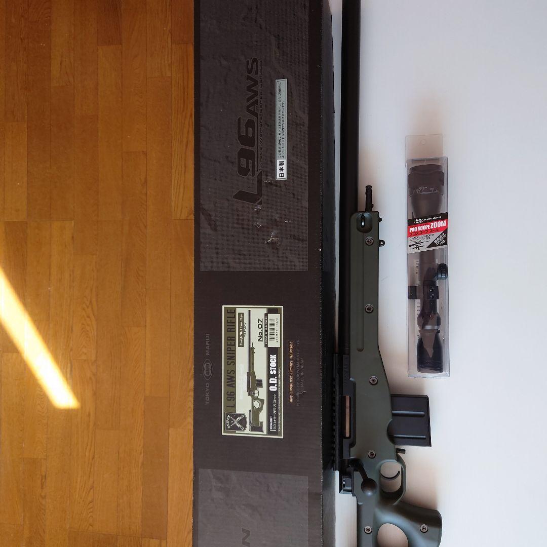 L96 AWS エアライフル スコープ付き