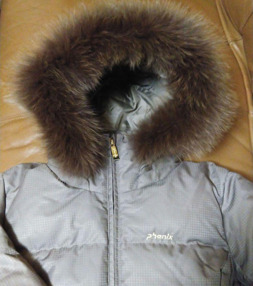 スキーウェア◎ダウンジャケット/フェニックス ブラウン Mサイズ レディース