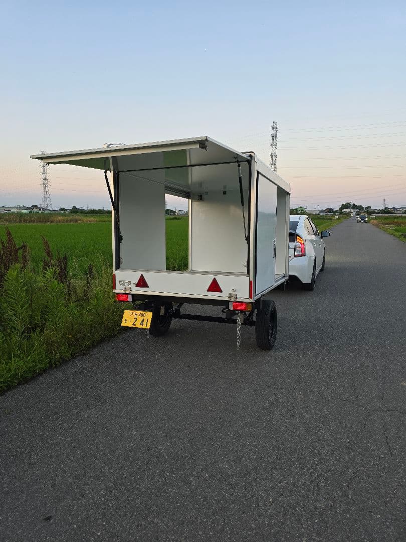 11月30日まで値下げ❗牽引免許の必要無い公認フルトレーラー