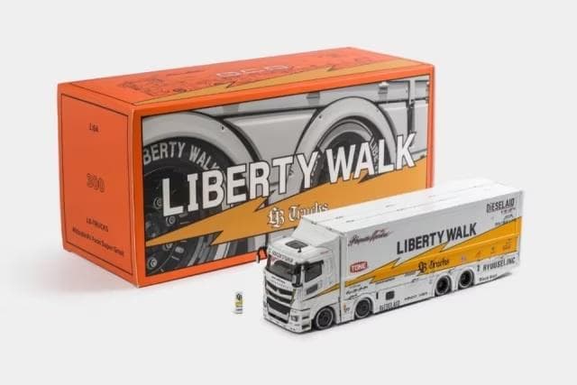 GCD 1/64 三菱 ふそう LB-TRUCKS リバティウォーク #23