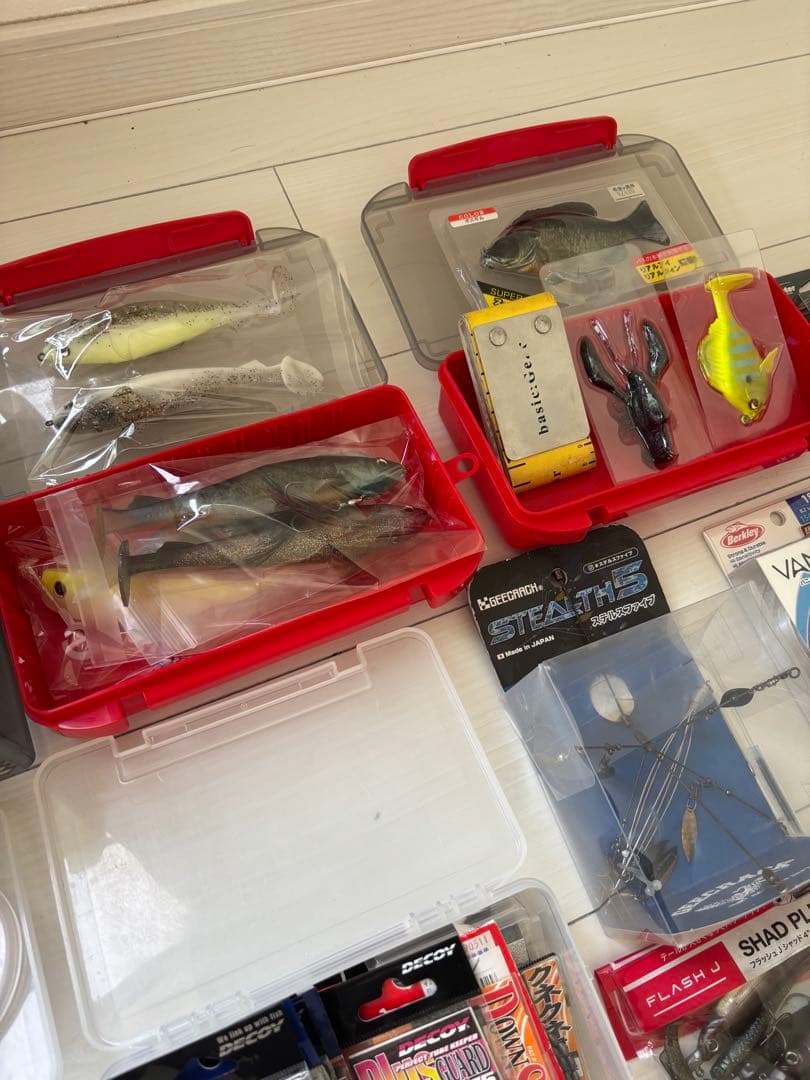 バス釣り引退大量セット　有名ブランド多数あり