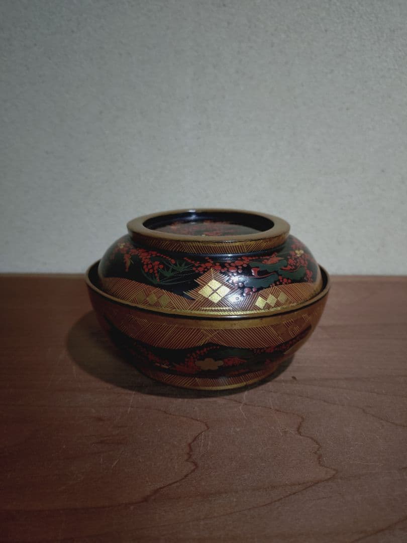 秀衡椀 南天紋 椀