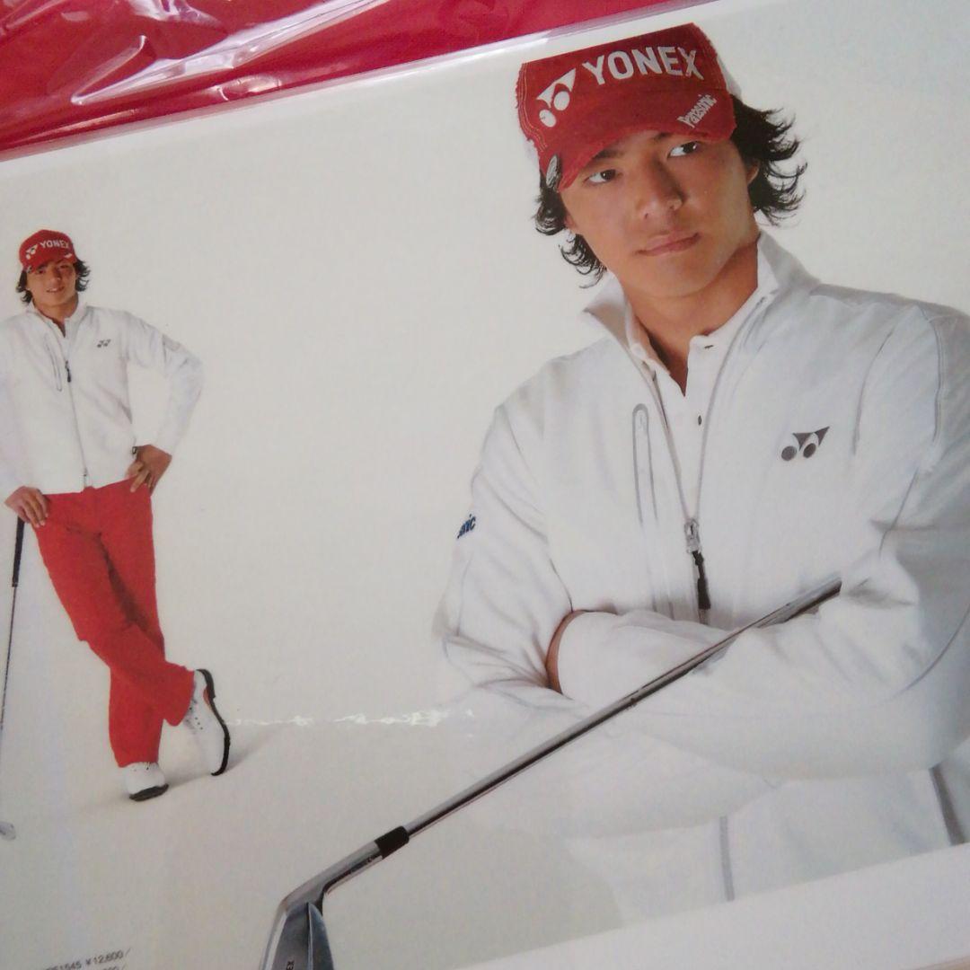 ヨネックスゴルフウェア　石川遼モデル　2012年ダブルジップブルゾン　赤迷彩