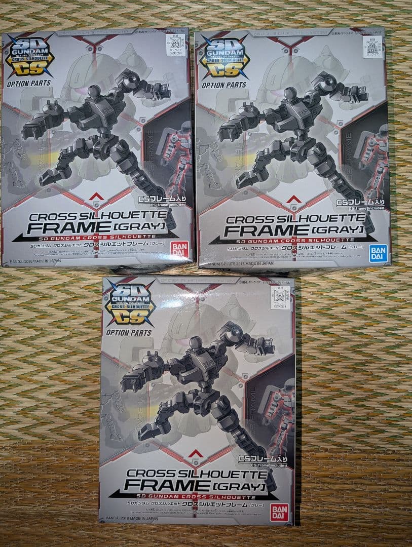 SDガンダム クロスシルエットまとめ売り　陸ガン　ナイチンゲール等　フレームあり