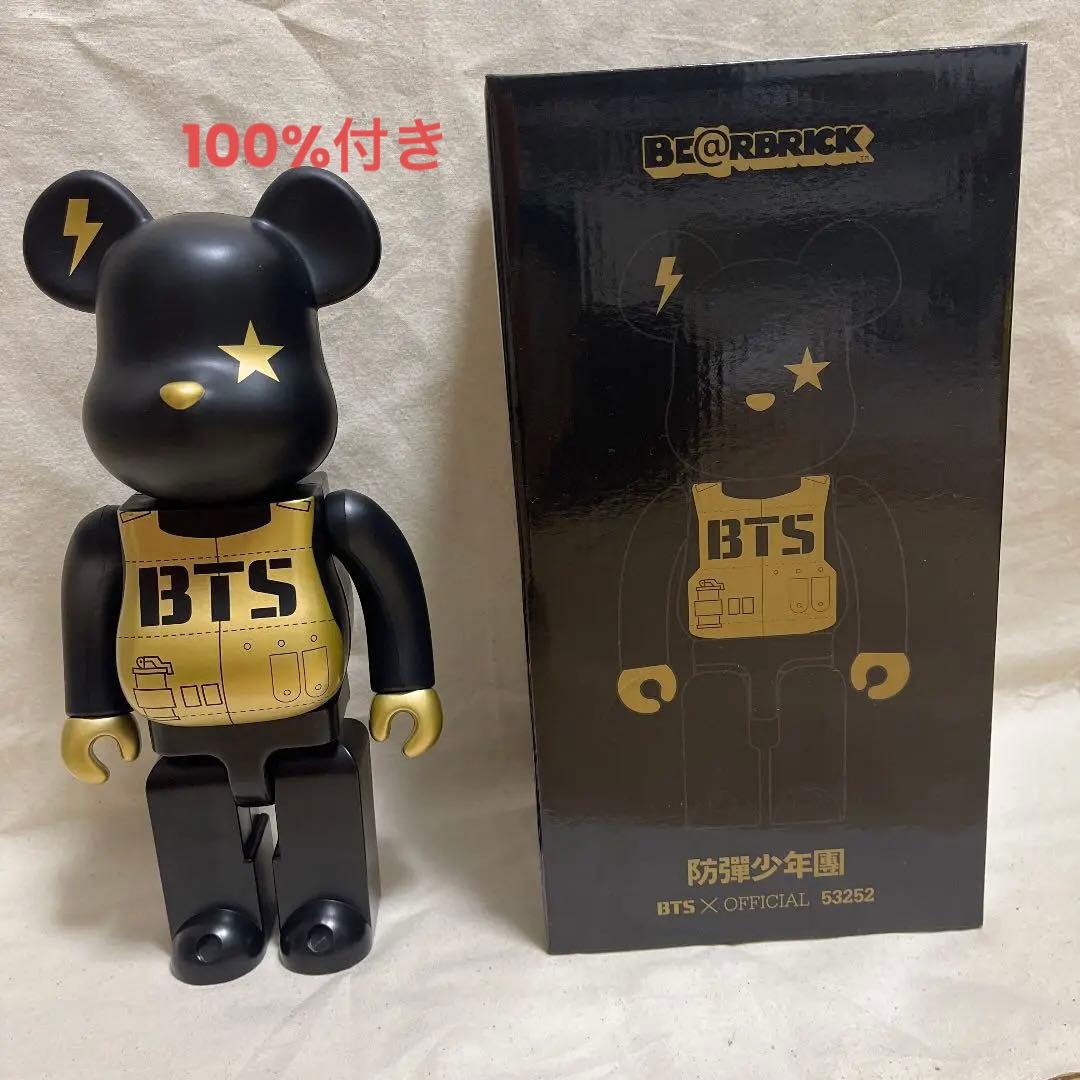BTS ベアブリック400% FC会員限定500体限定　100%