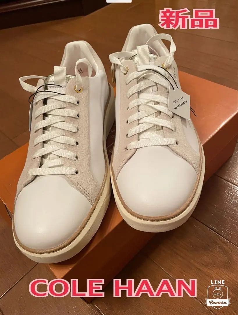 【新品未使用】COLE HAAN ホワイトスニーカー
