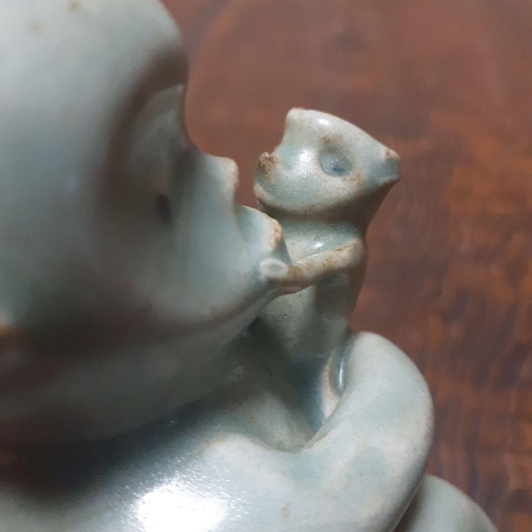 12世紀高麗青磁親子猿水滴