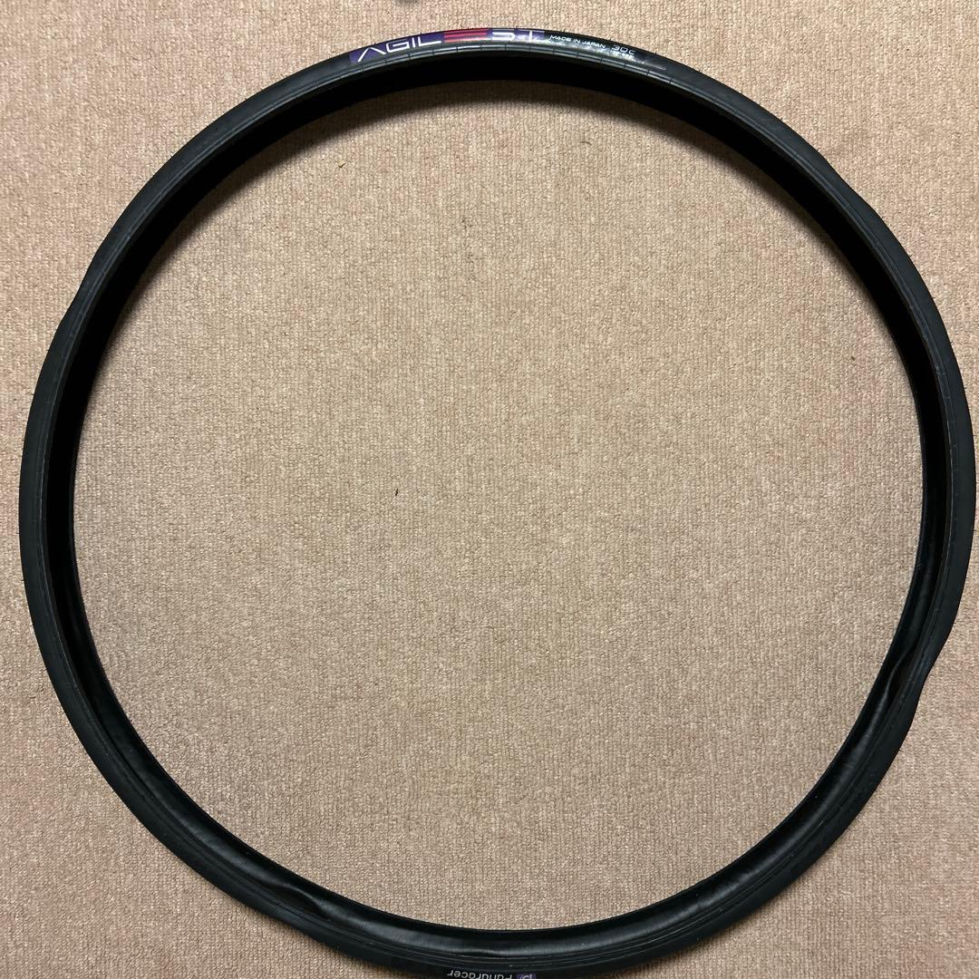 アジリスト30C クリンチャータイヤ+パープルライトTPUチューブ 2組