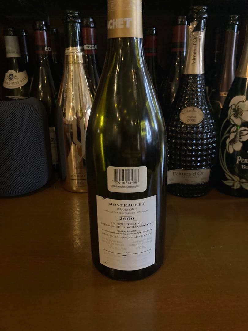 DRC モンラッシェ　2009 空き瓶