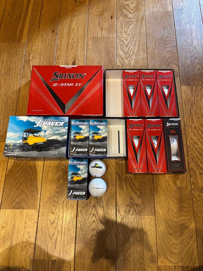 新品 Srixon Z-STAR XV 2ダース　ホワイト　sumitomo