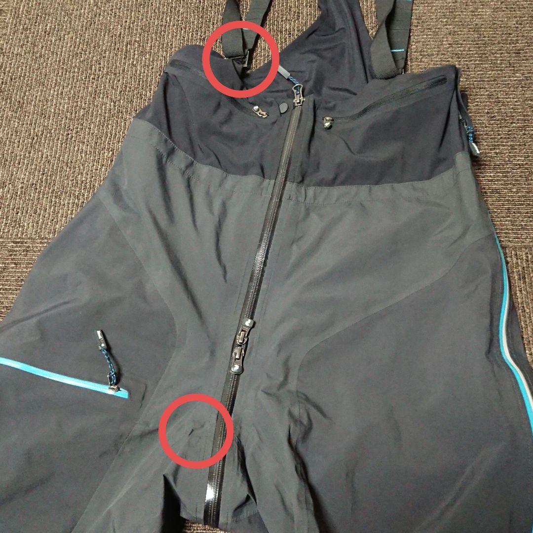 送料無料【PeakPerformance】GORE-TEX ビブパンツL