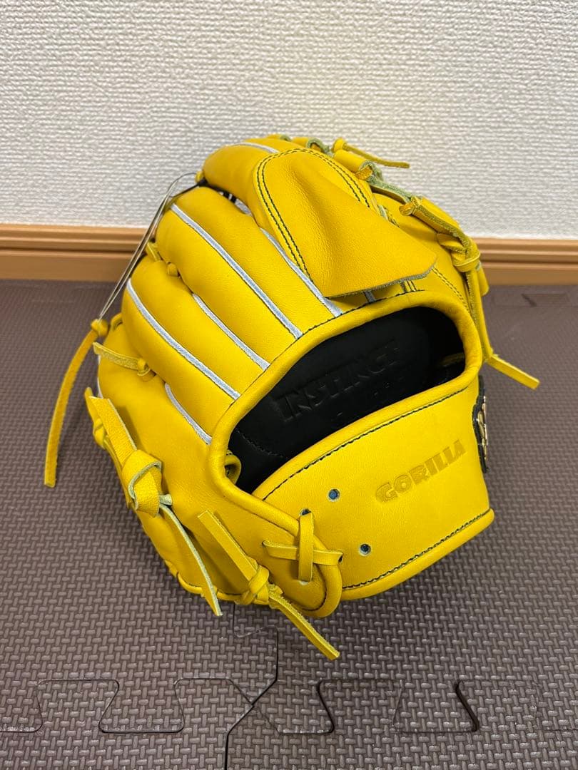 新品未使用　硬式グラブ　ごりらガチャ　001型