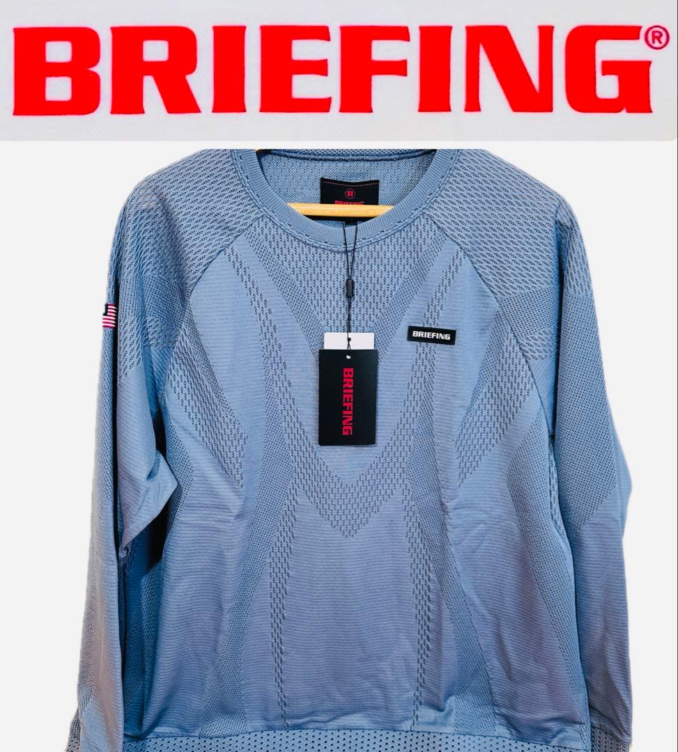 アイリスさん　ブリーフィングゴルフ ニット セーター ストレッチ メンズL